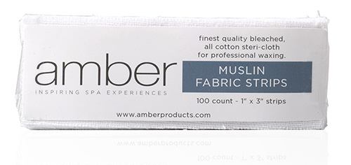 AMBER MUSLIN CLOTH 1" x 3" STRIPS