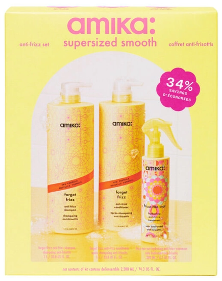 AMIKA SUPERSIZED SMOOTH ANTI-FRIZZ SET
