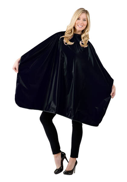 BETTY DAIN BLACK JUMBO SHAMPOO CAPE