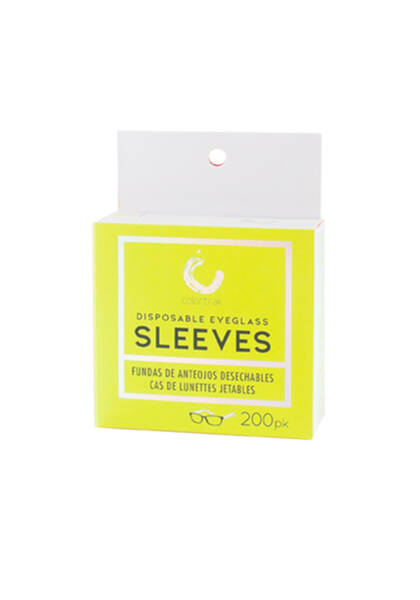 COLOR TRAK DISPOSABLE EYEGLASS SLEVES