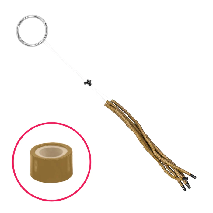 Babe Quick Change Silicone Beads Caramel