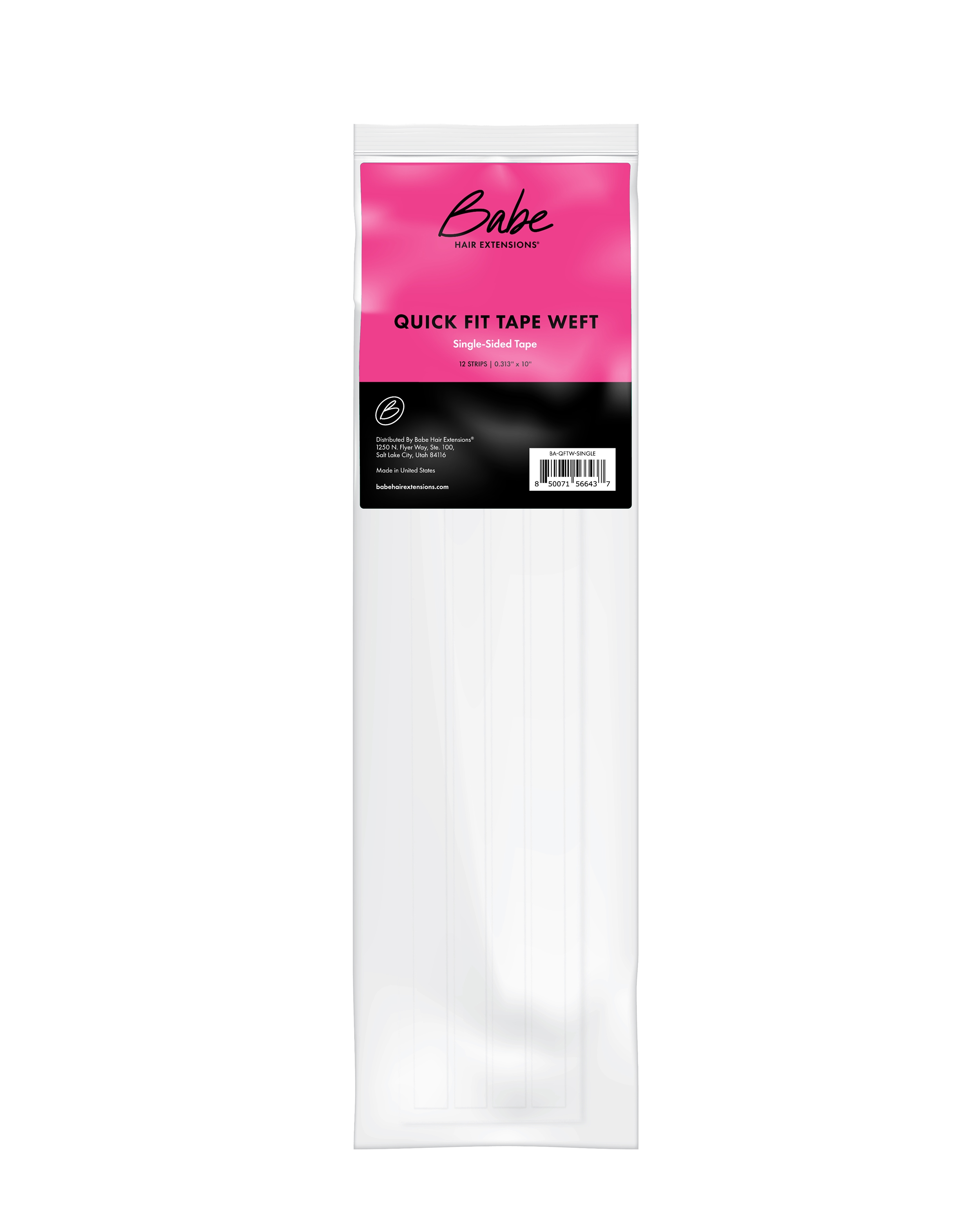 BABE QUICK FIT TAPE WEFT SINGLE SIDED TAPE STRIPS