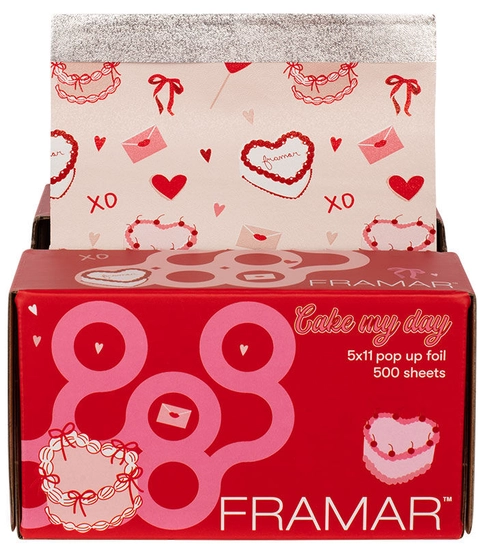FRAMAR CAKE MY DAY POP UP FOIL 500CT