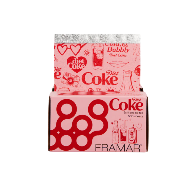 Framar Diet Coke Pop Up Foil 500ct