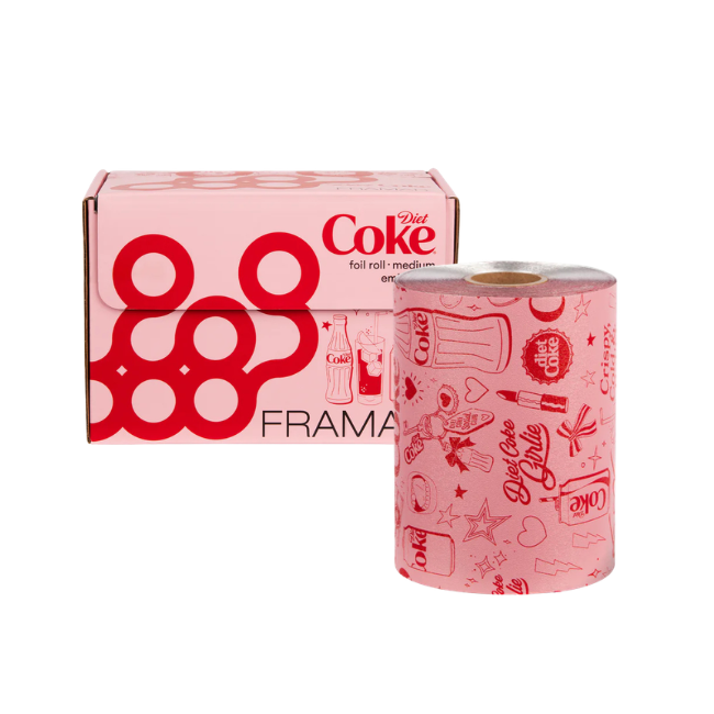 Framar Diet Coke Foil Roll 320\'