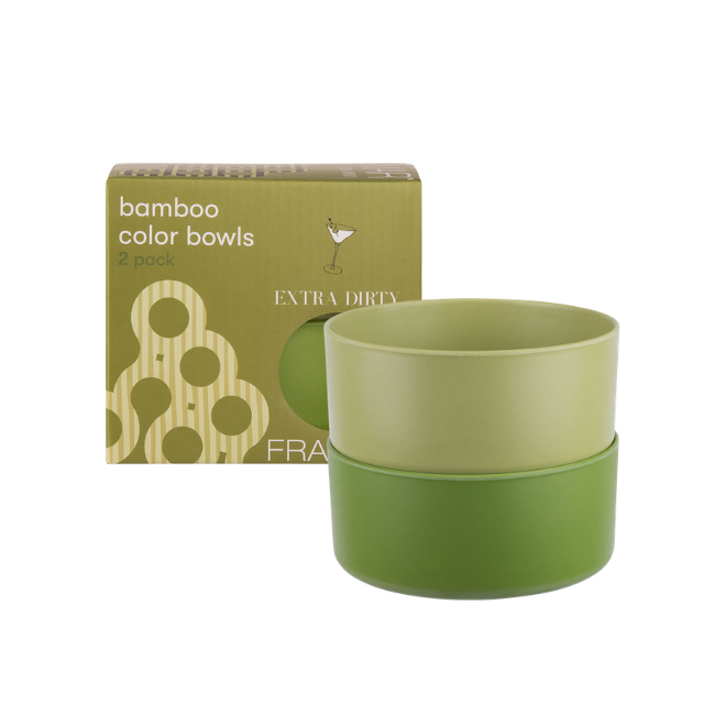 Framar Extra Dirty Bamboo Bowls 2pk
