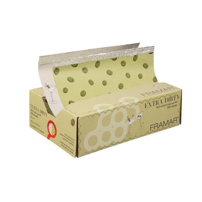 Framar Extra Dirty Pop Up Foil 8x11 200ct