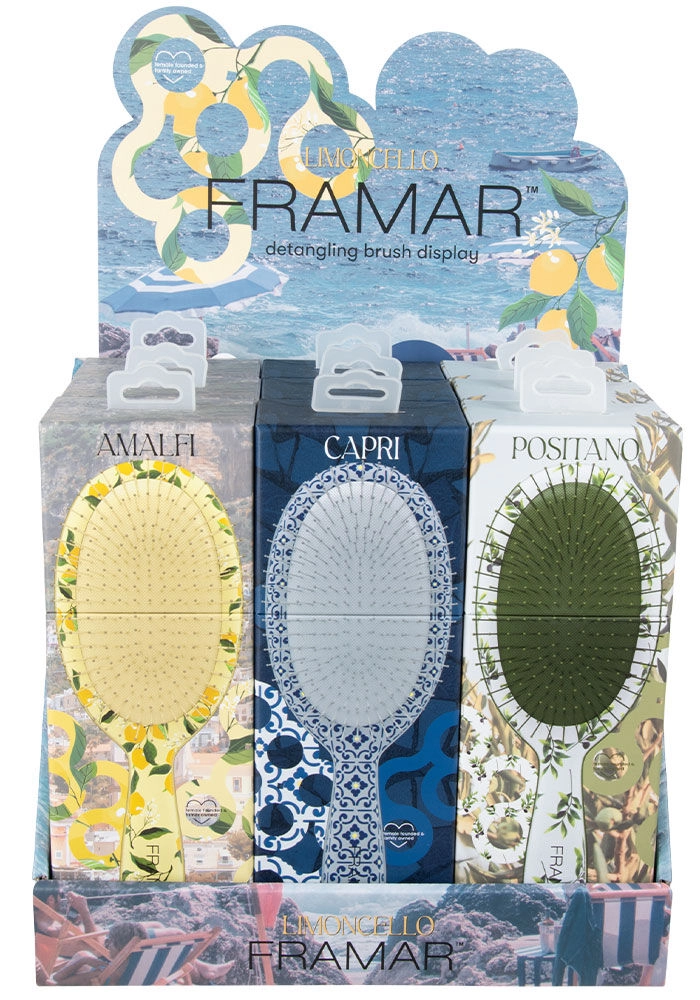 FRAMAR LIMONCELLO BRUSH 9PC DISPLAY