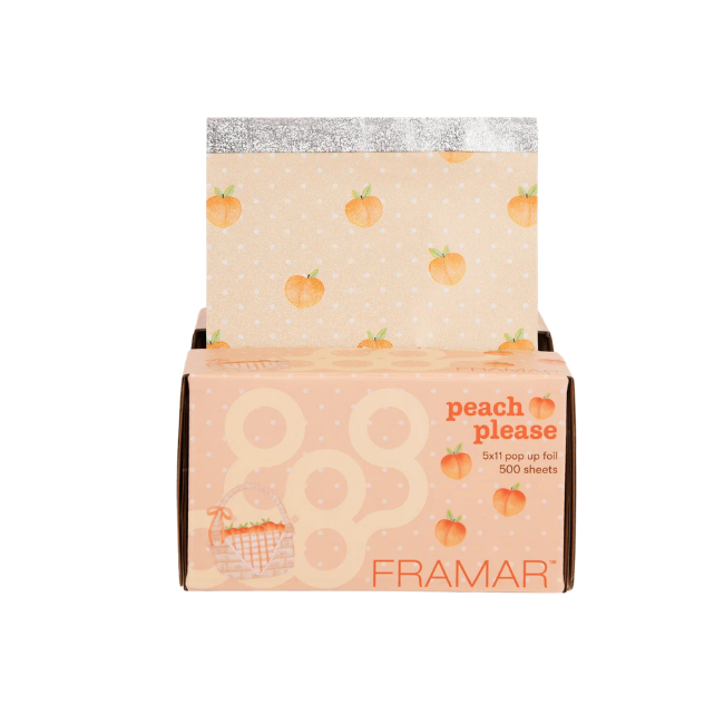 Framar Peach Please Pop Up Foil 500ct