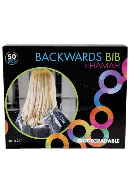 FRAMAR BACKWARDS BIBS 50CT