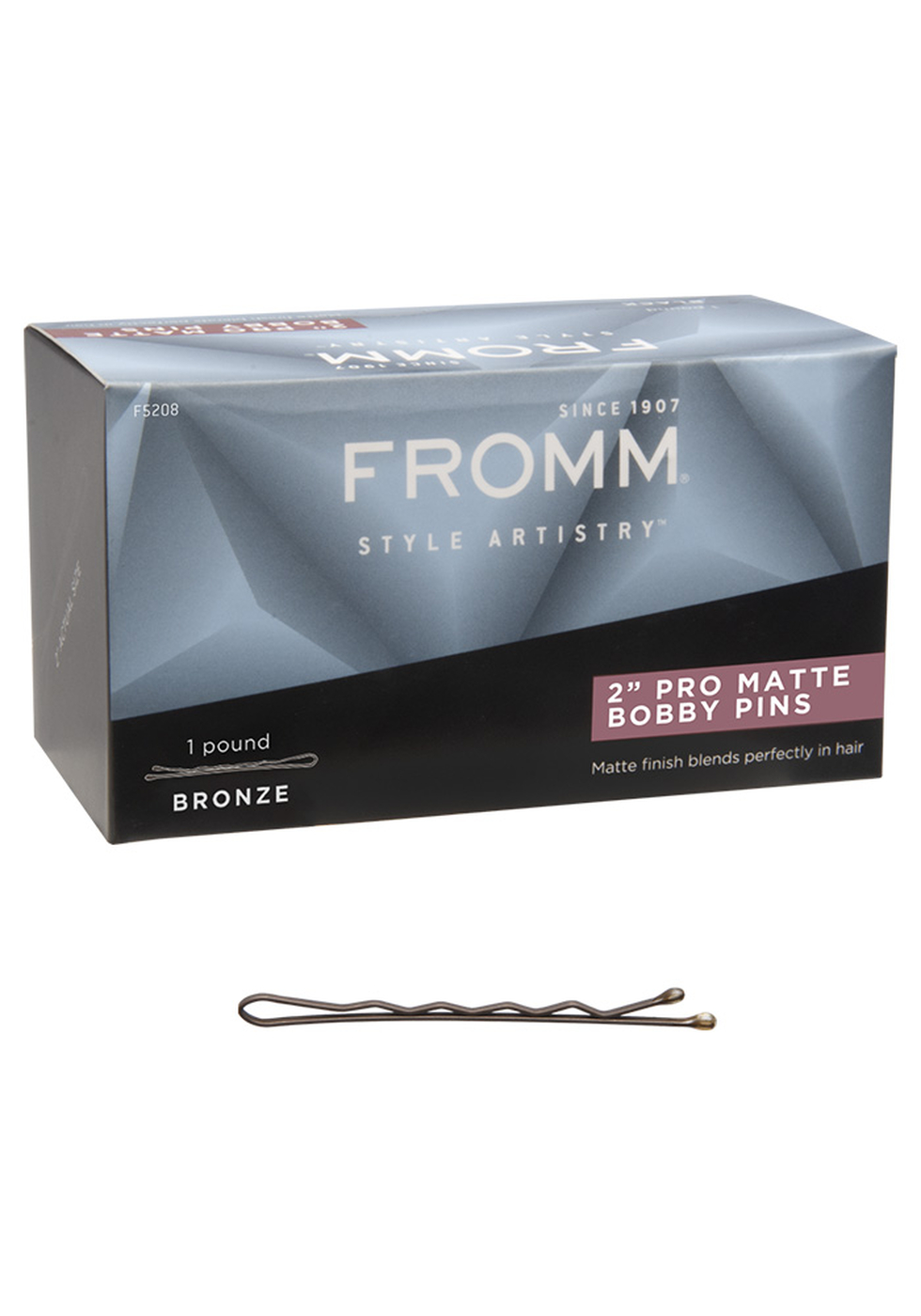 FROMM 2" BOBBY-PINS 1LB. BOX