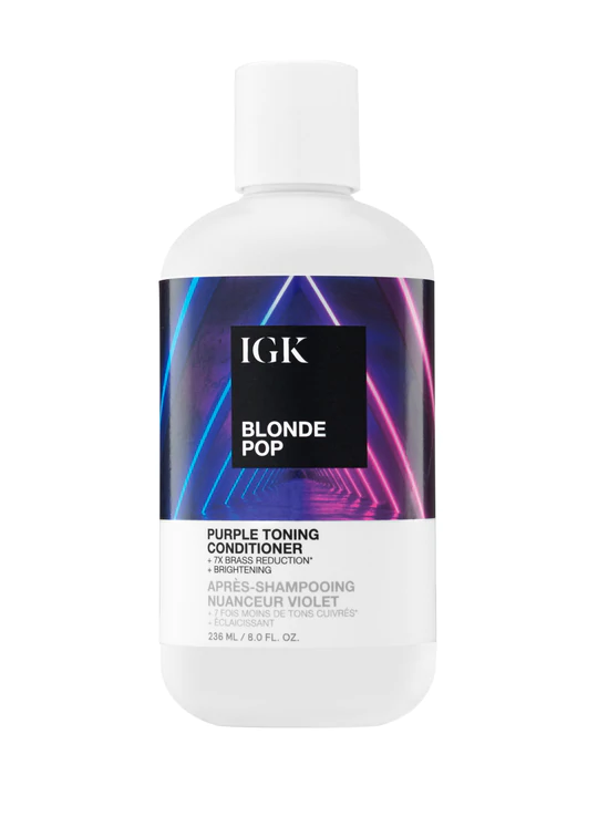 IGK BLOND POP PURPLE TONING CONDITIONER 