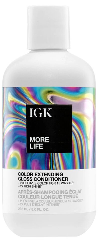 IGK MORE LIFE COLOR EXTENDING GLOSS CONDITIONER 8OZ