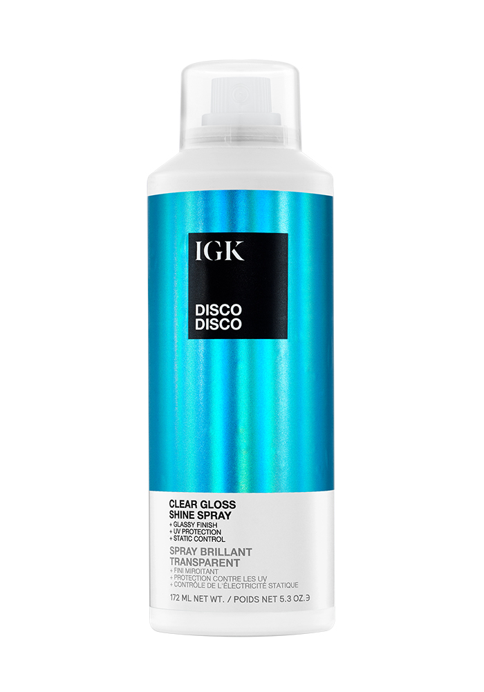 IGK DISCO DISCO CLEAR GLOSS SHINE SPRAY