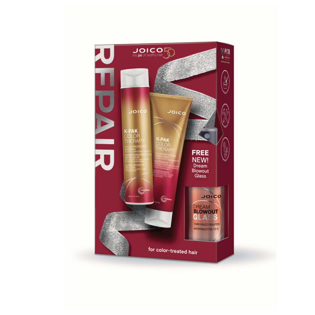 JOI K-PAK COLOR THERAPY SET WITH BLOWOUT GLASS