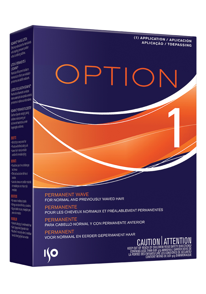 JOICO OPTION 1 PERM FOR NORMAL AND PREVIOUSLY WAVED HAIR