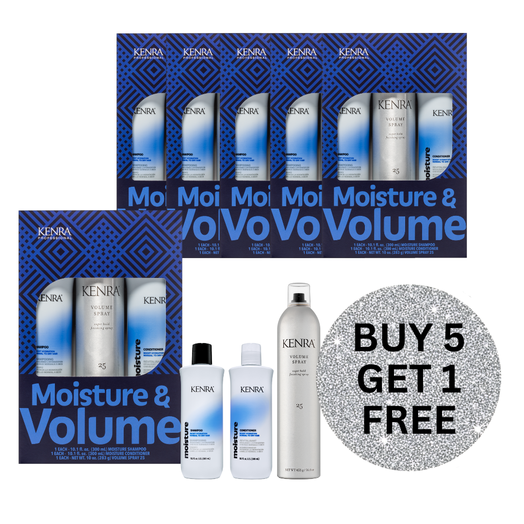 KENRA MOISTURE & VOLUME SET BUY 5 GET 1 FREE