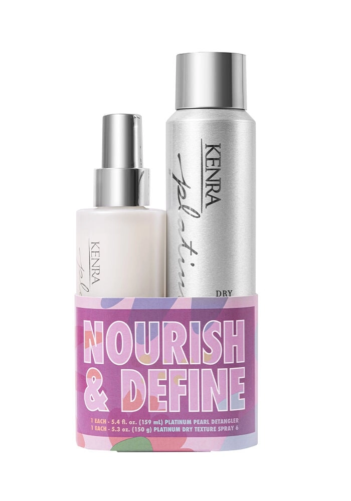 KENRA PLATINUM NOURISH & DEFINE SET