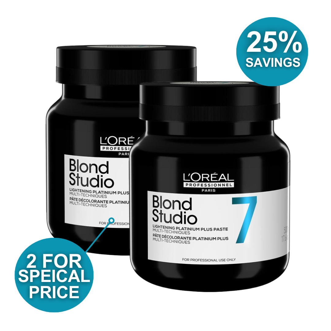 L\'OREAL PROFESSIONNEL BLOND STUDIO PLATINUM PLUS PASTE DUO