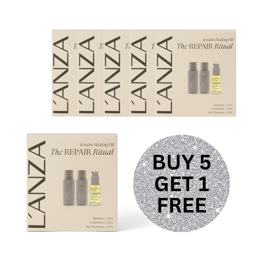 LANZA KERATIN HEALING OIL MINI REPAIR RITUAL BOX SET BUY 5 GET 1 FREE