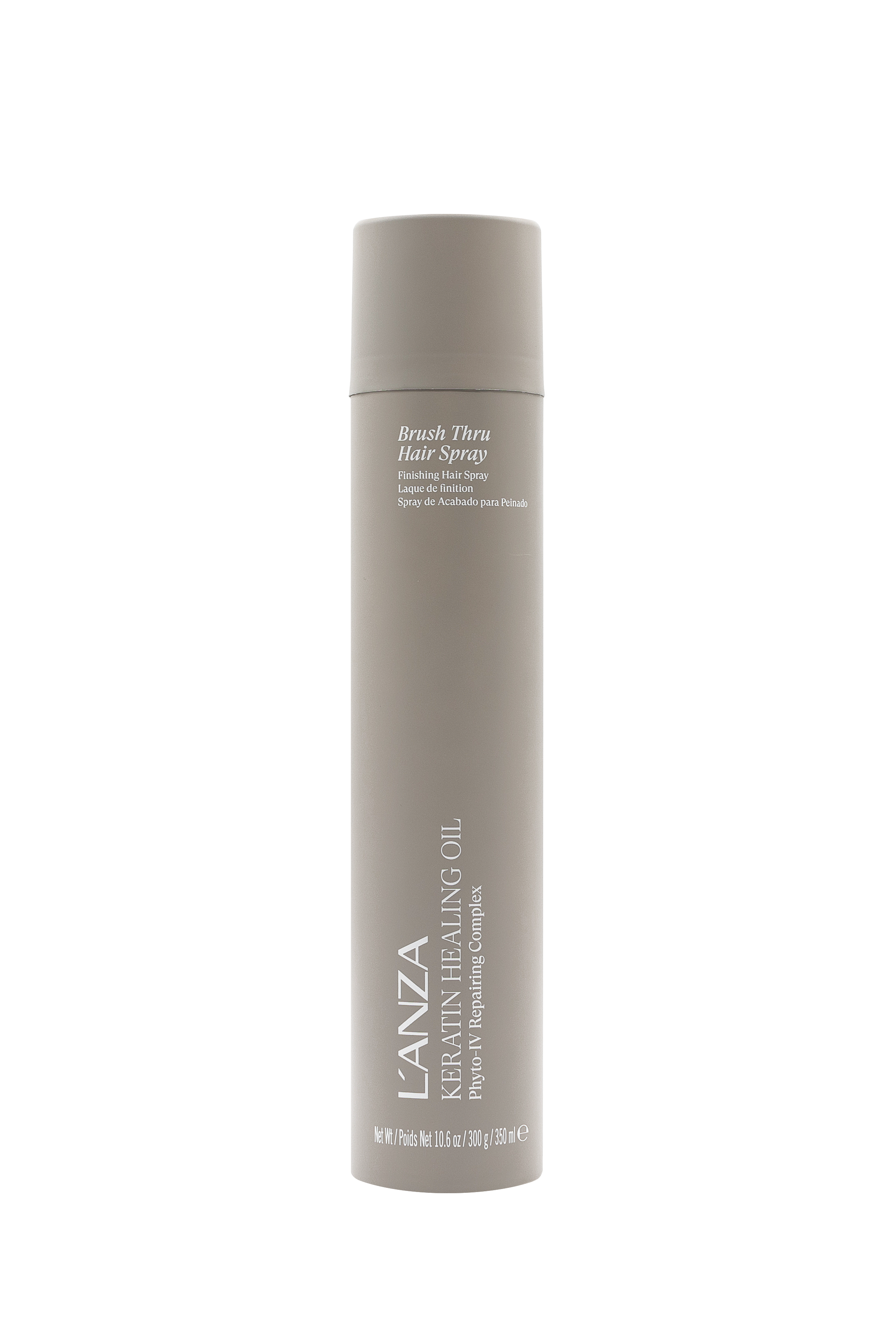 L'ANZA KERATIN OIL BRUSH THRU HAIRSPRAY