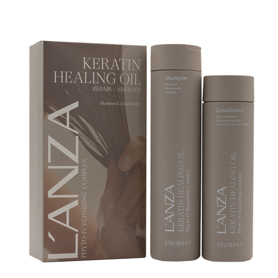 L\'ANZA KERATIN HEALING OIL REPAIR & SMOOTH DUO