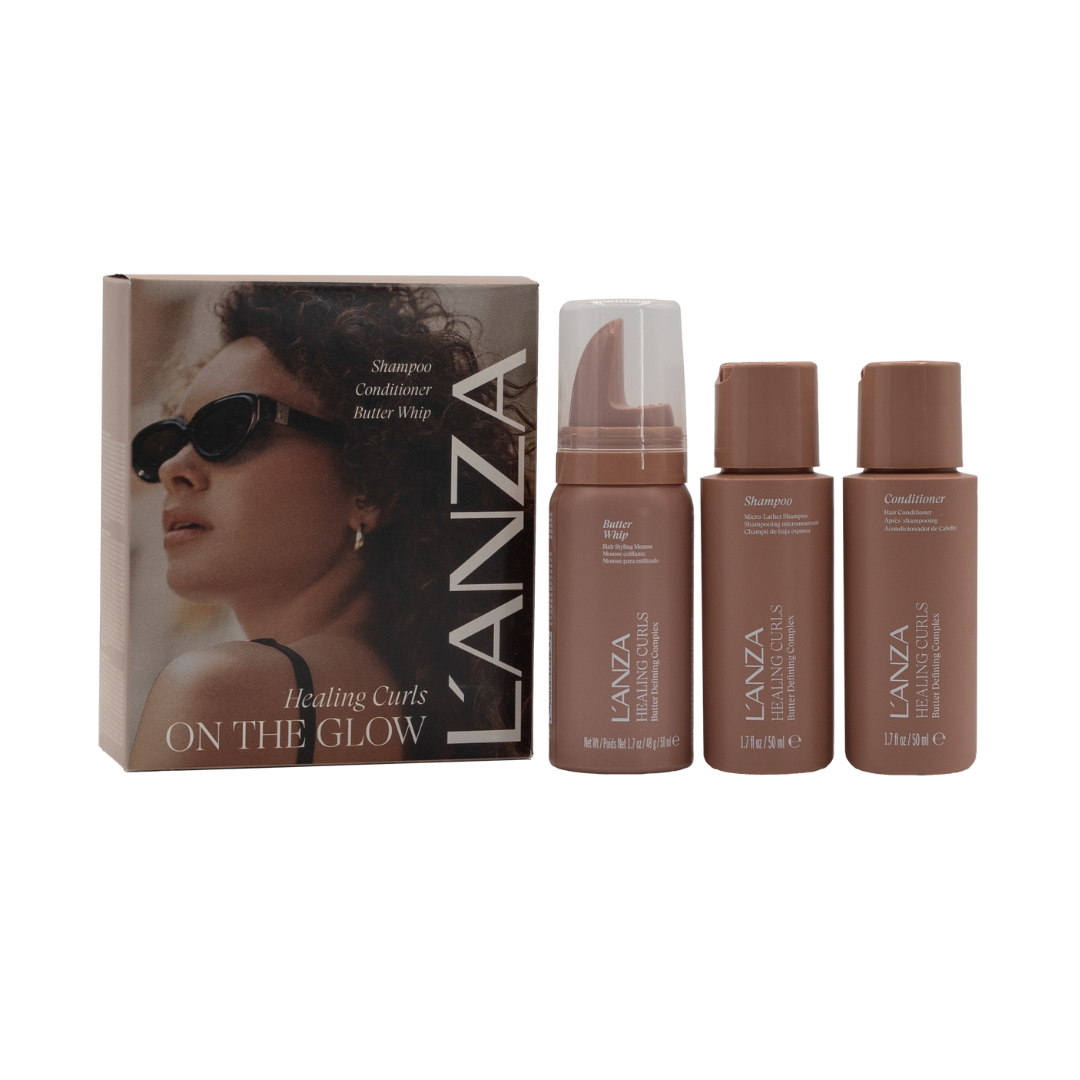 L\'ANZA CURLS ON THE GLOW TRIO