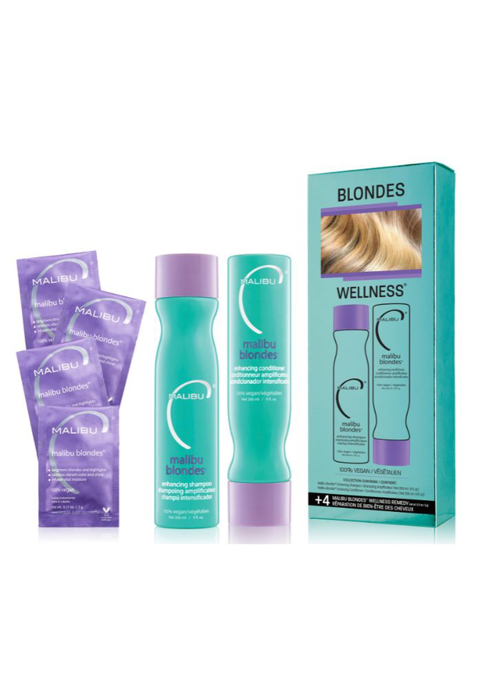 MALIBU C BLONDE ENHANCING COLLECTION (KIT)