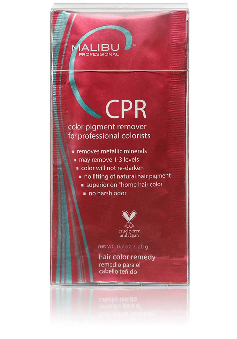 MALIBU C CPR COLOR PIGMENT REMOVER FOIL PACKETTE