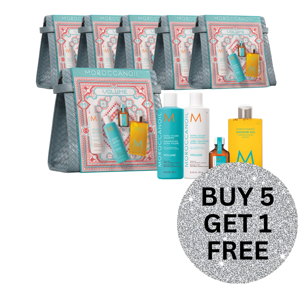 MOROCCANOIL VOLUME BAG SET BUY 5 GET 1 FREE