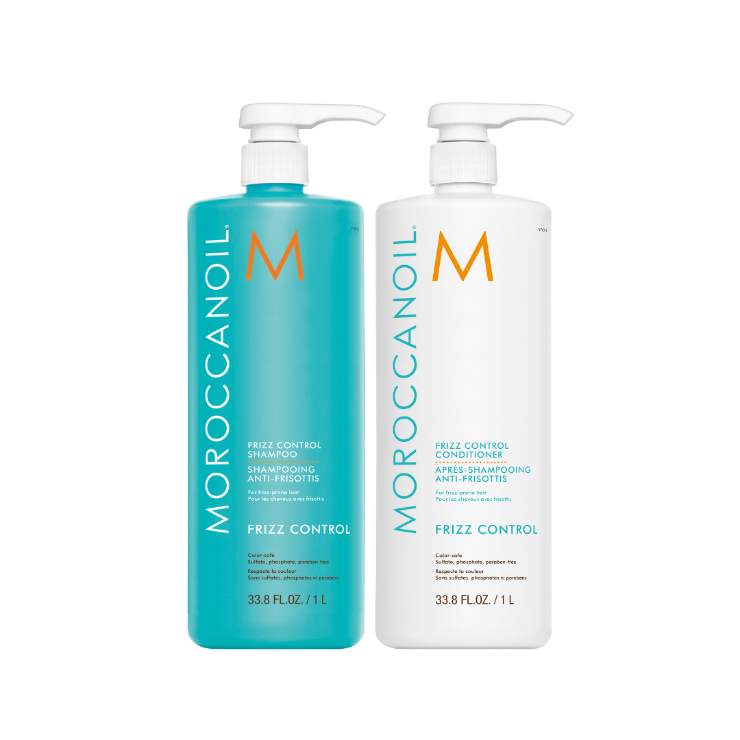 Moroccanoil Frizz Control Liter Duo