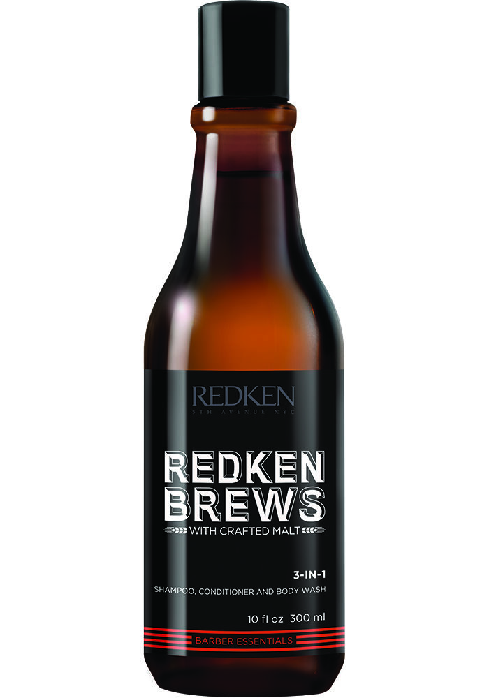 REDKEN BREW 3-N-1 SHAMPOO 