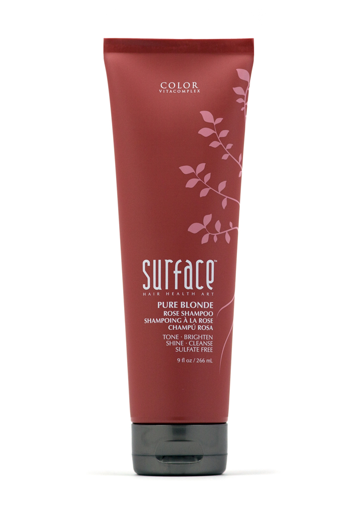 SURFACE PURE BLONDE ROSE SHAMPOO 9OZ