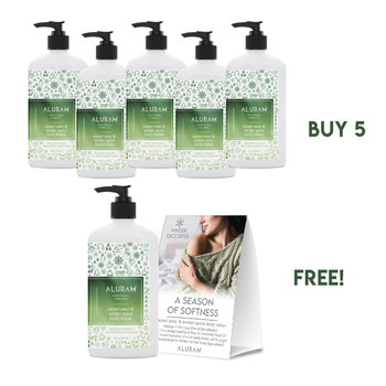 Aluram Sweet Pear & Winter Spice Body Lotion Deal Limited Edition