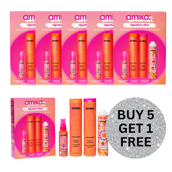 AMIKA SIGNATURE VIBES WASH & STYLE SET BUY 5 GET 1 FREE