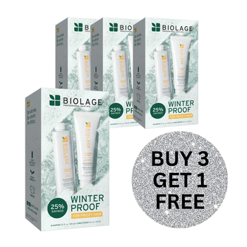 BIOLAGE SMOOTH PROOF HOLIDAY KIT BUY 3 GET 1 FREE