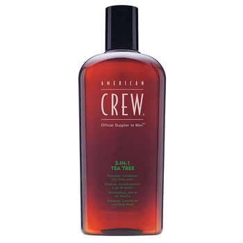 AMERICAN CREW TEA TREE 3-N-1 SHAMPOO CONDITIONER & BODY 