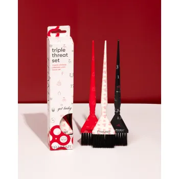 FRAMAR GET LUCKY TRIPLE THREAT BRUSH SET 3PK