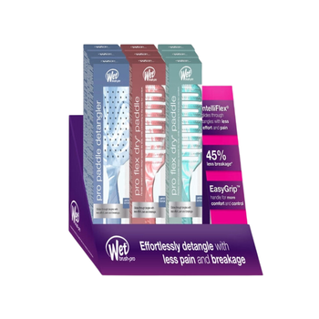 WET BRUSH HYDRO TIE-DYE DISPLAY 9PC