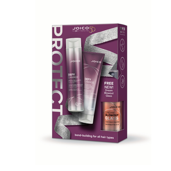 JOICO DEFY DAMAGE DUO WITH BLOWOUT GLASS