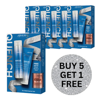 JOICO MOISTURE RECOVERY DUO WITH BLOWOUT GLASS BUY 5 GET 1 FREE
