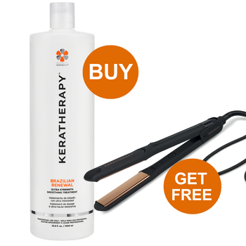 KERATHERAPY FREE FLAT IRON BRAZILIAN RENEWAL DEAL