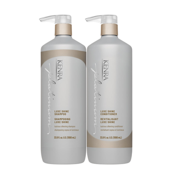 Kenra Platinum Luxe Shine Liter Duo