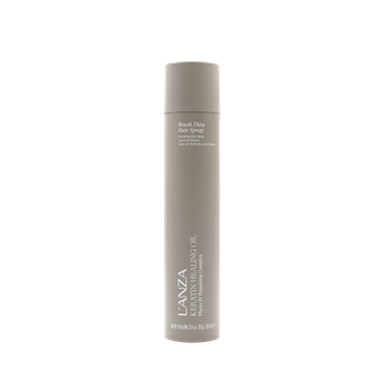 L'ANZA KERATIN OIL BRUSH THRU HAIRSPRAY