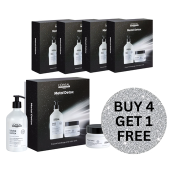 L\'OREAL PROFESSIONNEL METAL DETOX DUO BUY 4 GET 1 FREE