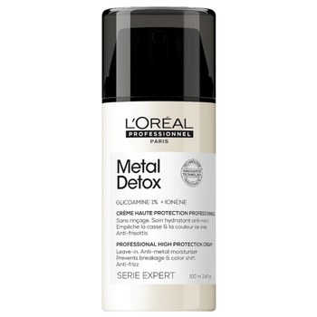 L\'Oreal Professional Metal Detox Leave-in Smoothing Cream 3.4oz