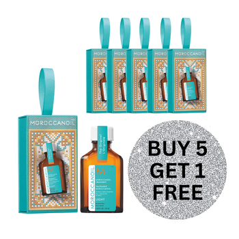 MOROCCANOIL TREATMENT HAIR OIL LIGHT ORNAMENT BUY 5 GET 1 FREE