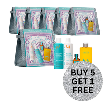 MOROCCANOIL FRIZZ BAG SET BUY 5 GET 1 FREE