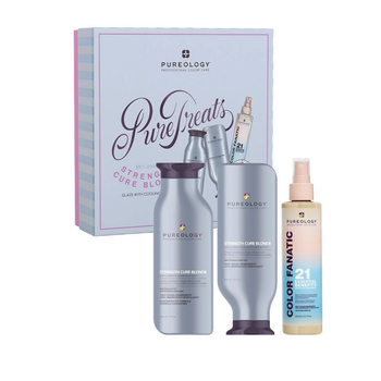 PUREOLOGY STRENGTH CURE BLONDE BOX SET