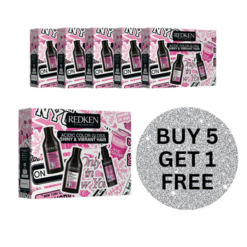 REDKEN ACIDIC COLOR GLOSS TRIO BUY 5 GET 1 FREE